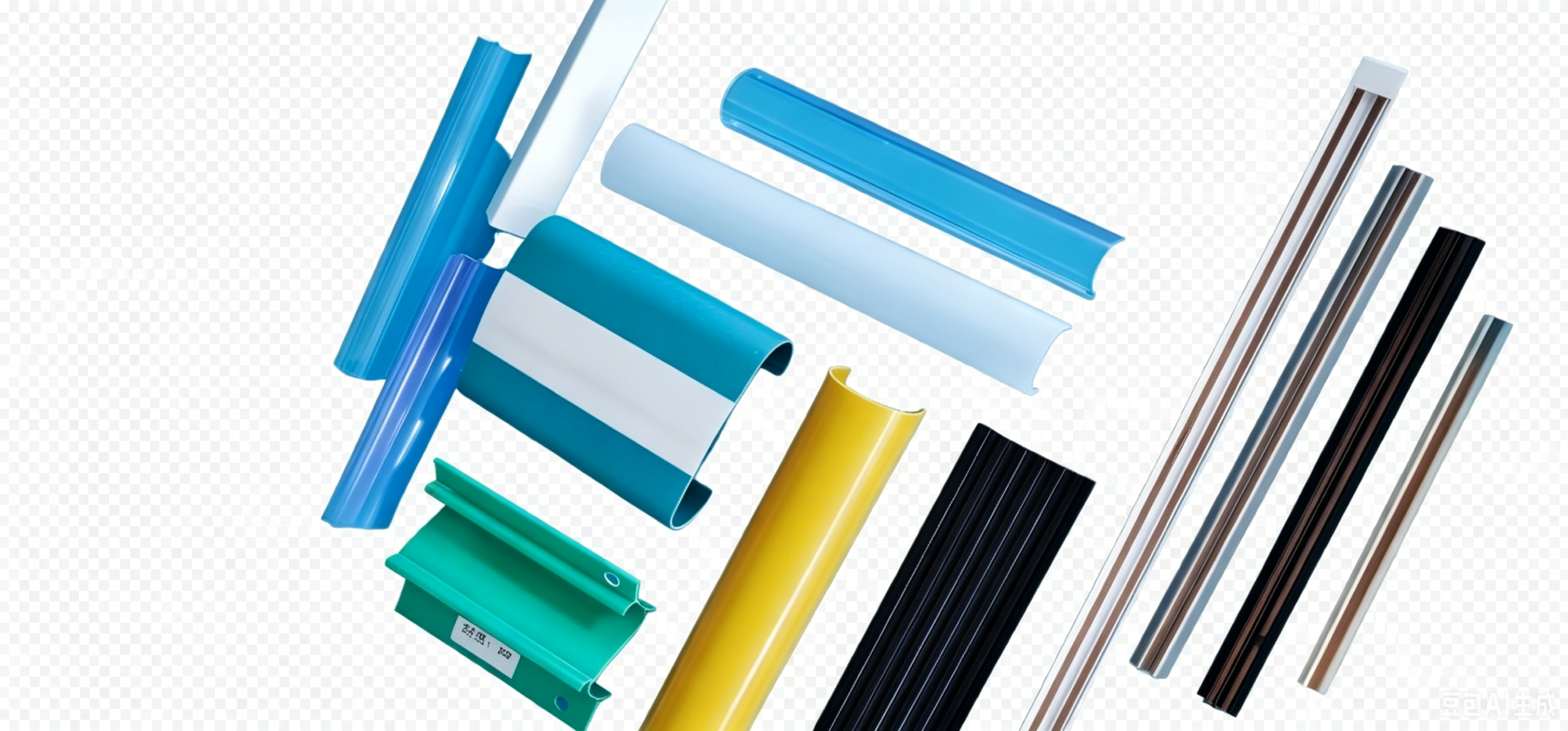 Precision plastic extrusion profile -- PC LED Diffuser